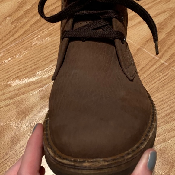 Chocolate Brown Lace Up Booties - Picture 11 of 13